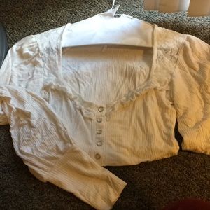 Free People Lace Blouse